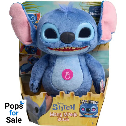 Lilo & Stitch Plush Figure with LCD Visual Effects and Sounds The Many Mood Stitch 36 cm