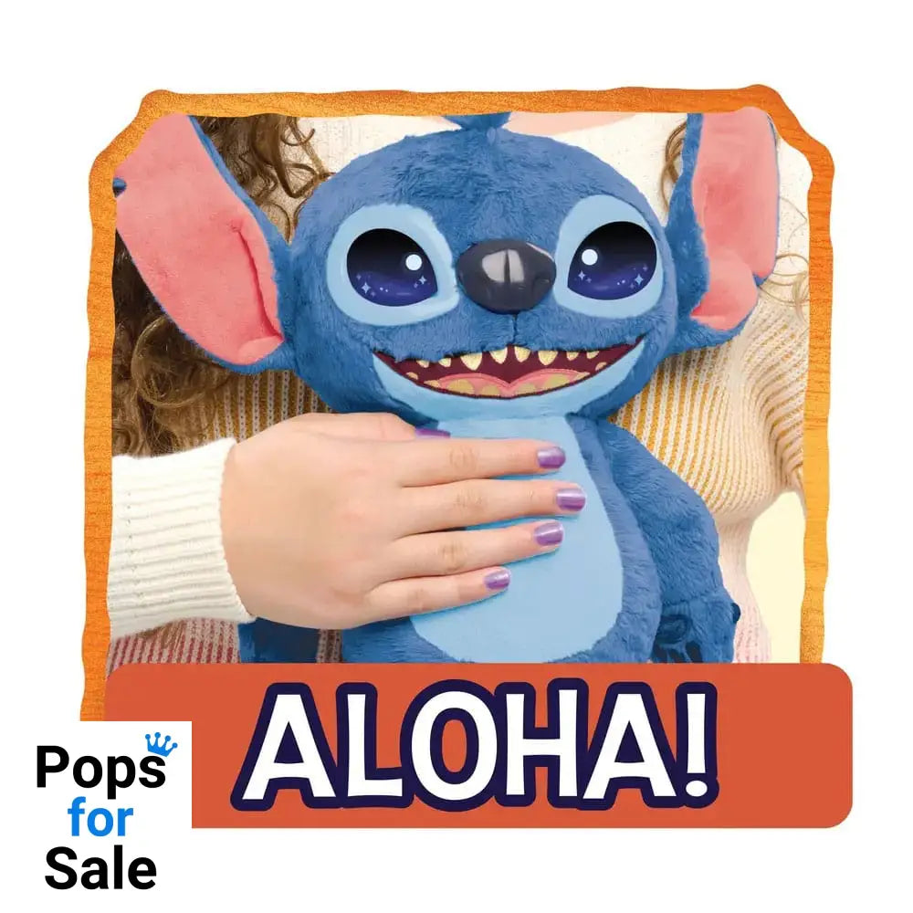 Lilo & Stitch Plush Figure with LCD Visual Effects and Sounds The Many Mood Stitch 36 cm