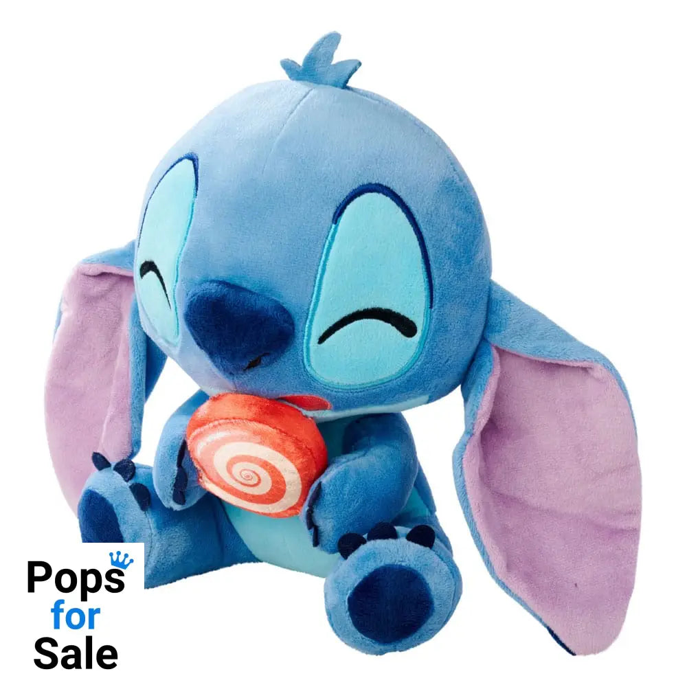 Lilo & Stitch Plush Figure Stitch with Lollipop 25 cm
