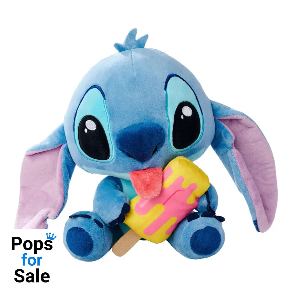 Lilo & Stitch Plush Figure Stitch with Popsicle 25 cm Plushes