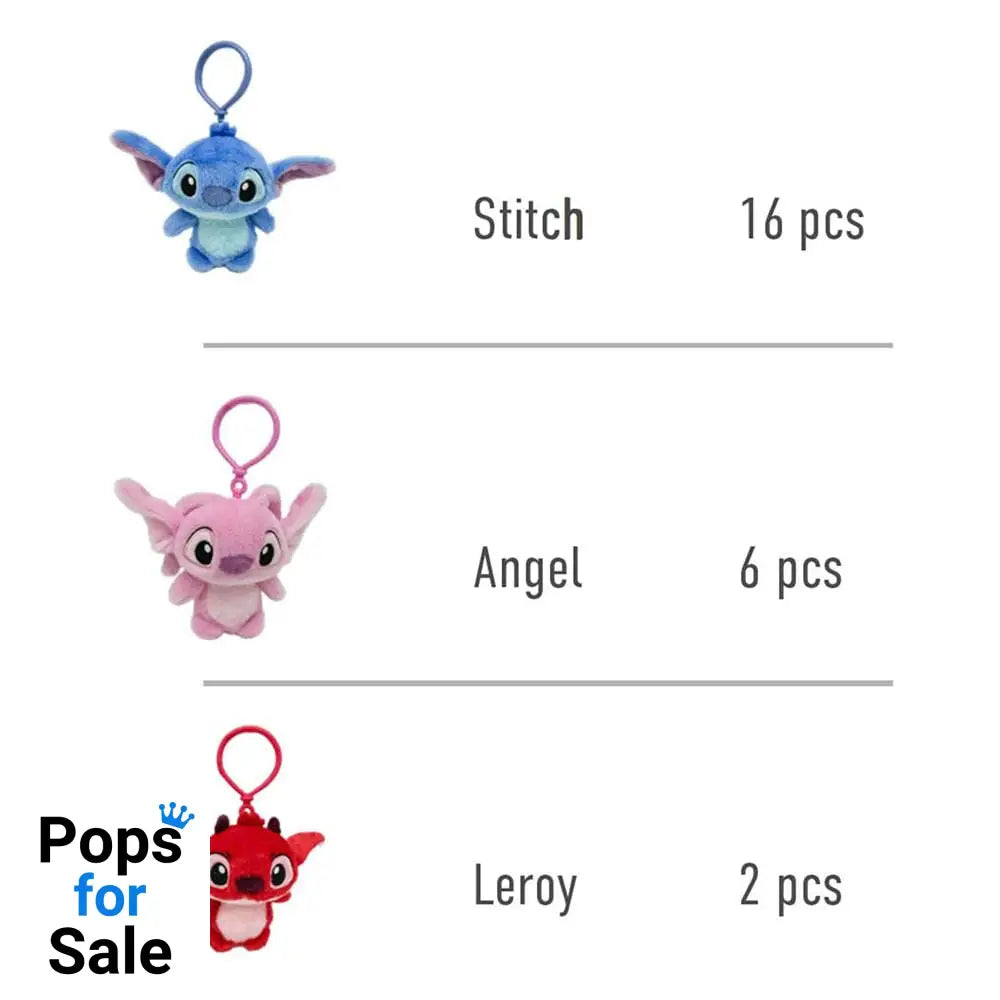 Lilo & Stitch Plush Keychains 12 cm Assortment (24)