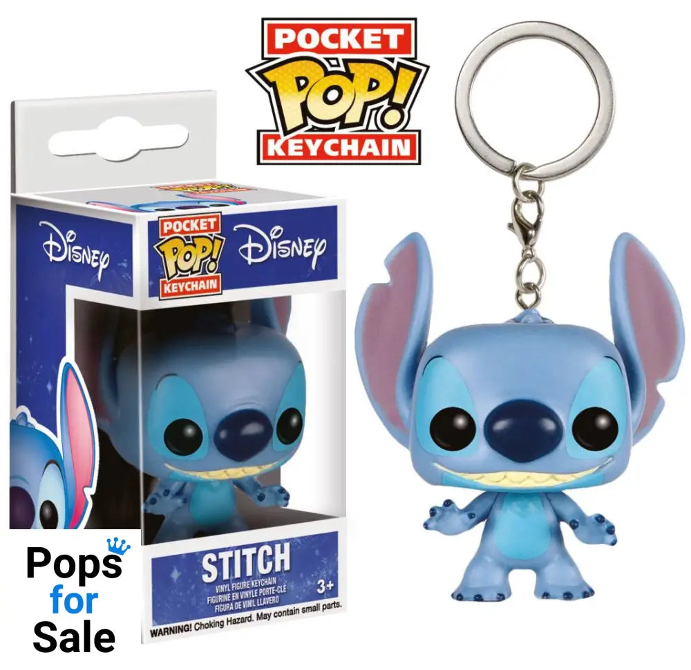 Lilo & Stitch Pocket POP! Vinyl Keychain Stitch 4 cm