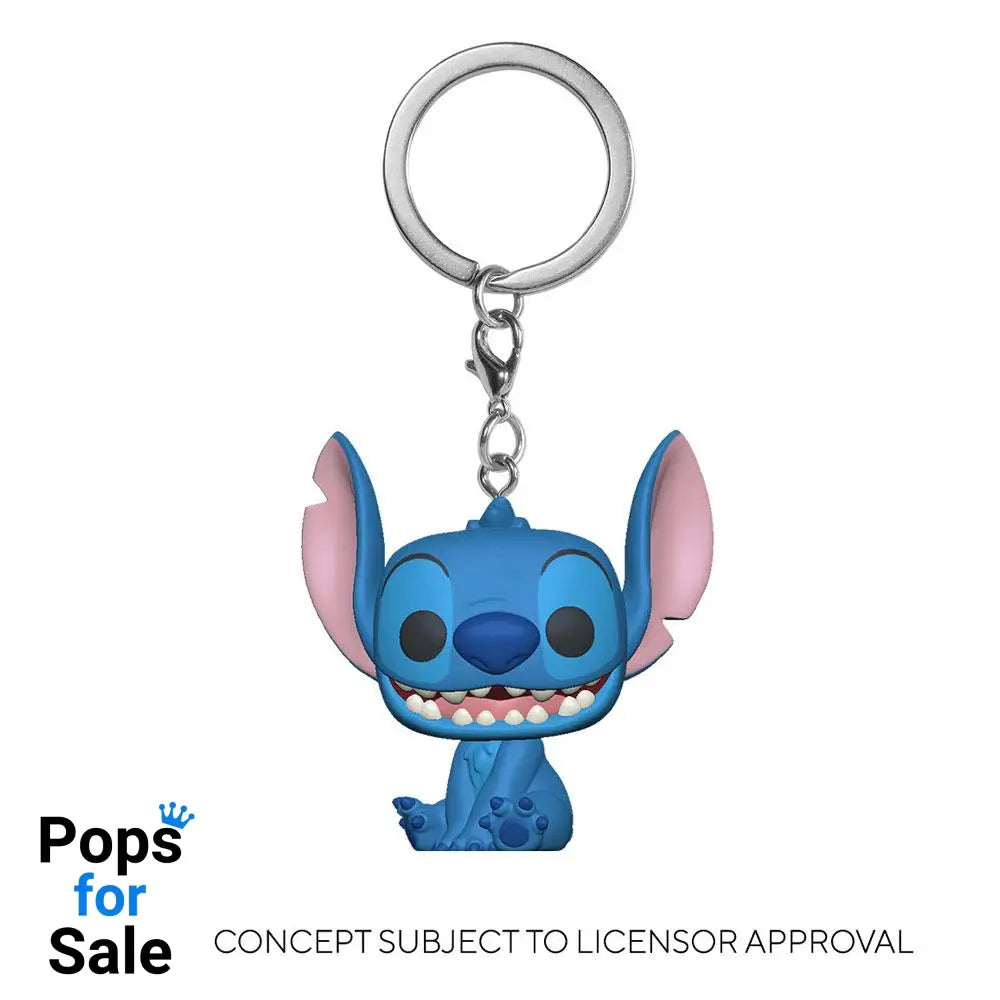 Lilo & Stitch Pocket POP! Vinyl Keychains 4 cm Stitch Display (12) Keyrings