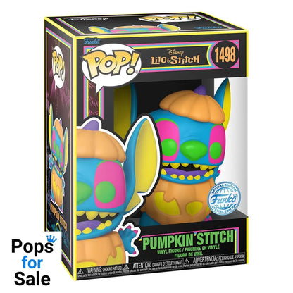 Lilo & Stitch POP! Disney Vinyl Figure Blacklight Pumpkin Stitch 9 cm