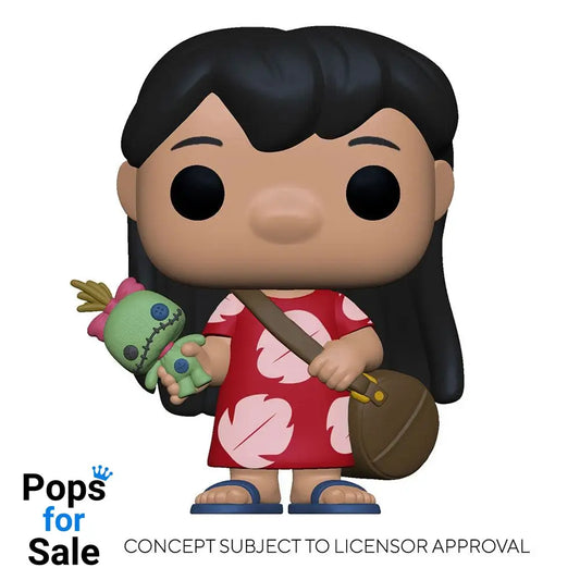 Lilo & Stitch POP! Disney Vinyl Figure Lilo w/Scrump 9 cm