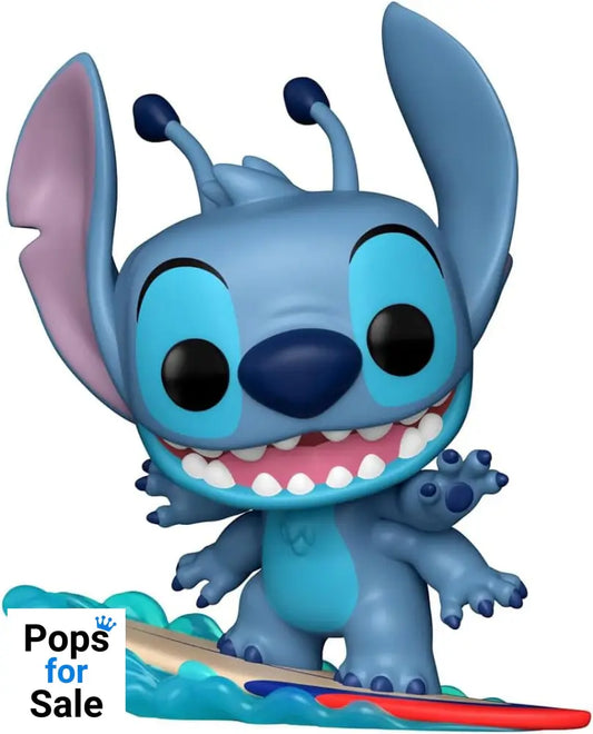 Lilo & Stitch POP! Vinyl Figure Stitch on Surfboard Exclusive Edition 9 cm