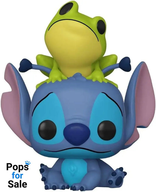 Lilo & Stitch POP! Vinyl Figure Stitch w/Frog 9 cm Funko POP POP! Figures
