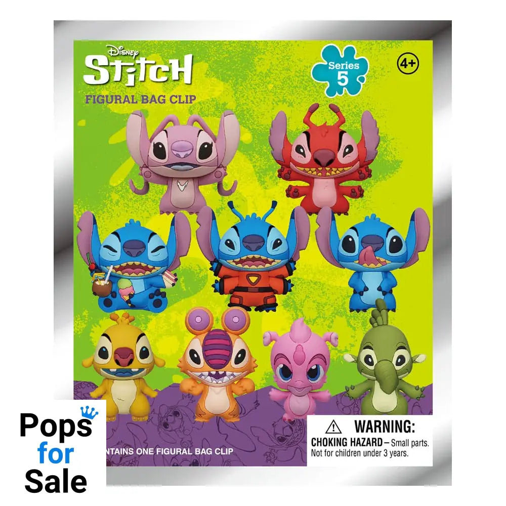 Lilo & Stitch PVC Bag Clips Serie 5 Display (24)