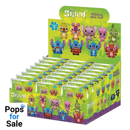 Lilo & Stitch PVC Bag Clips Serie 5 Display (24)