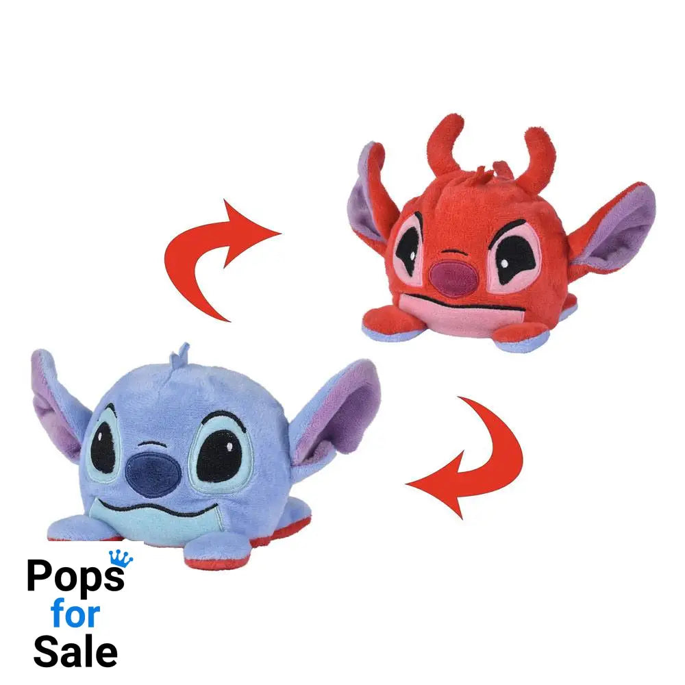 Lilo & Stitch Reversible Plush Figure Leroy/Stitch 8 cm