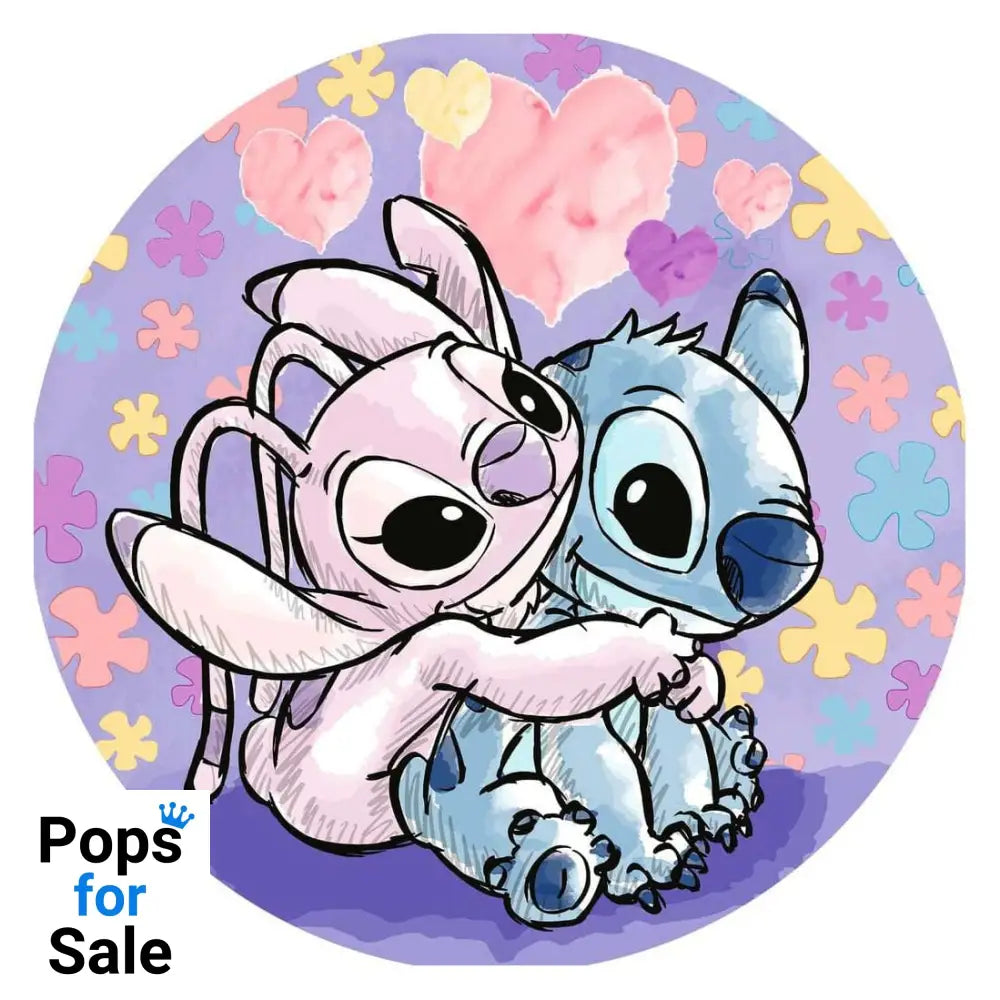 Lilo & Stitch Round Jigsaw Puzzle Stitch (500 pieces)