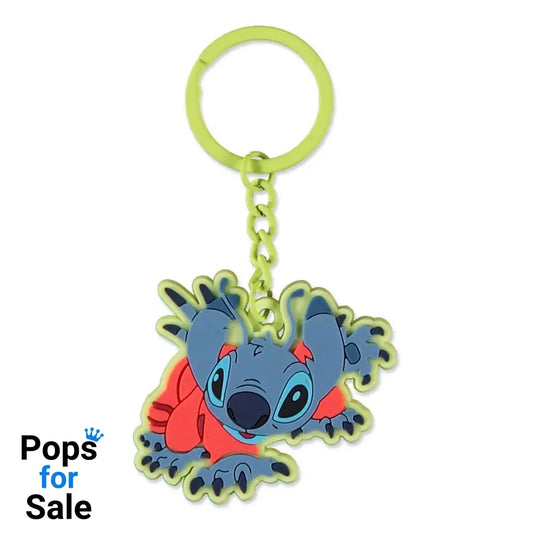 Lilo & Stitch Rubber Keychain Stitch Keyrings