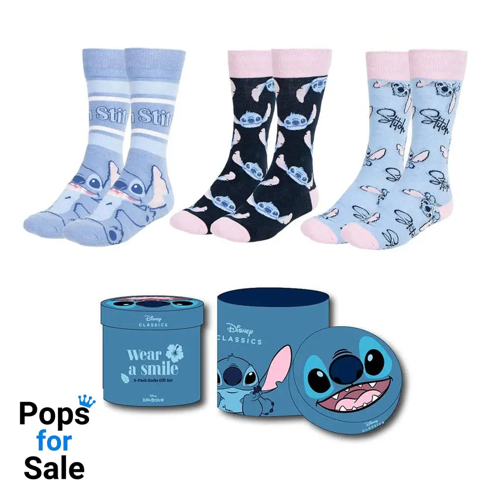 Lilo & Stitch Socks 3-Pack 36-43