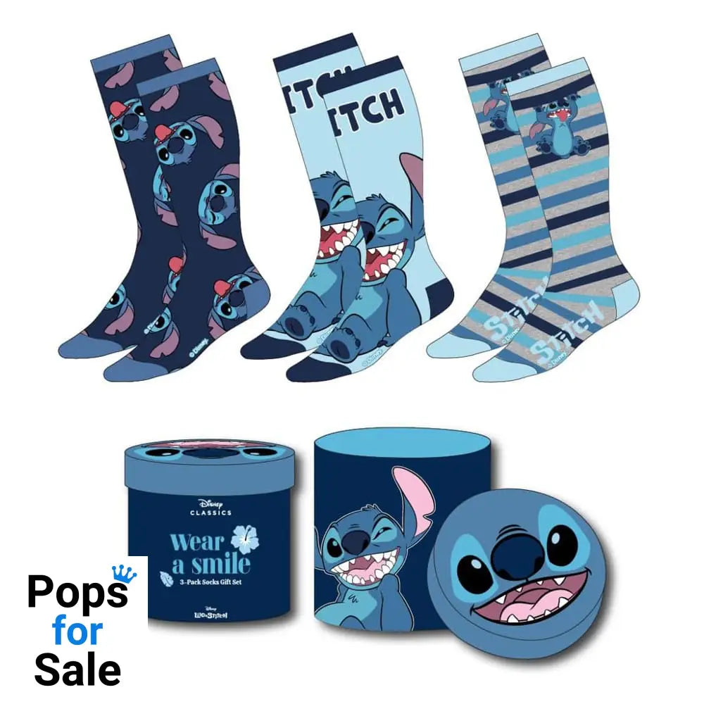 Lilo & Stitch Socks 3-Pack Crazy Stitch 36-43