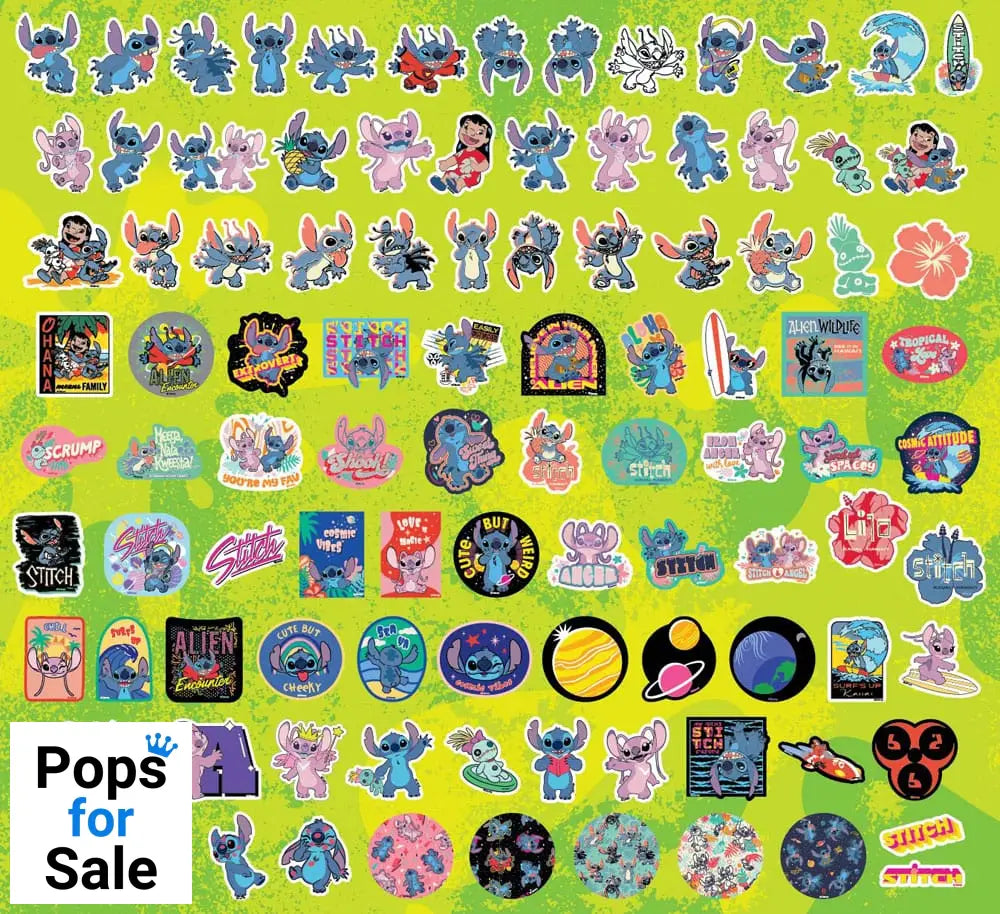 Lilo & Stitch Sticker set 100 pieces Assortment (20) Album & stickers