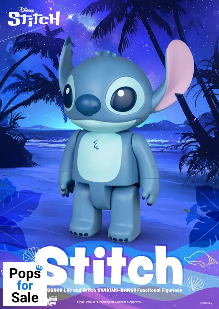 Lilo & Stitch Syaing Bang Vinyl Bank Stitch 30 cm