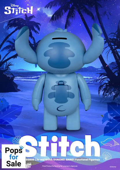 Lilo & Stitch Syaing Bang Vinyl Bank Stitch 30 cm