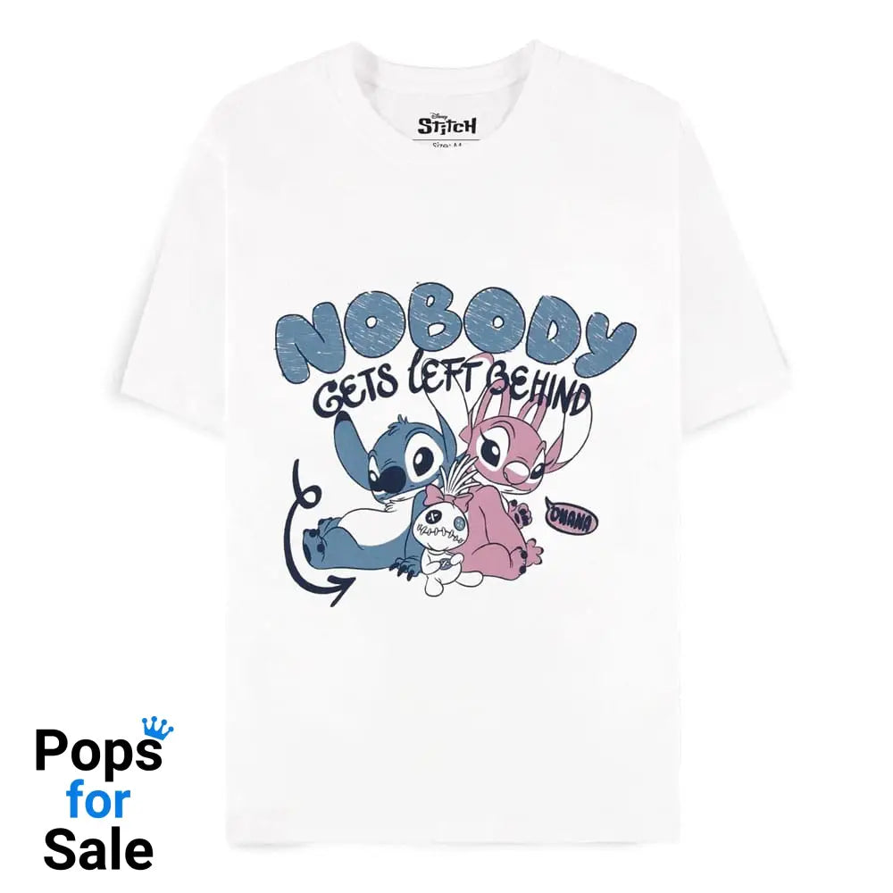 Lilo & Stitch T-Shirt Nobody Gets Left Behind Size M T-shirts