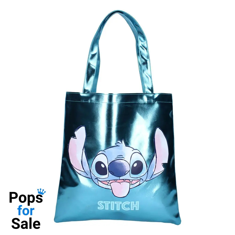 Lilo & Stitch Tote Bag Stitch Moves Metallic Bags