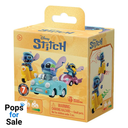 Lilo & Stitch Zoom Hero Pullback Vehicles with Figures Stitch (Blind Box Ver.) Assortment (12)