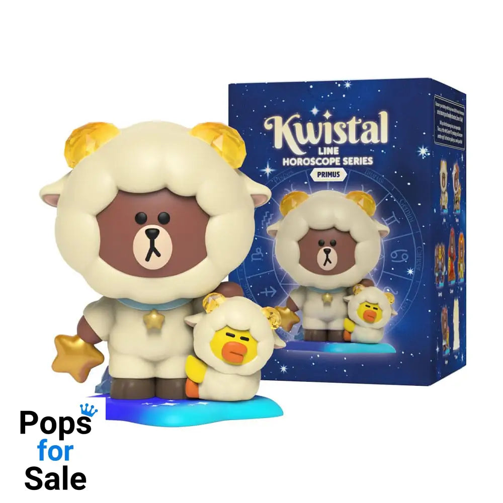 Line Friends Kwistal Blind Box Horoscope Series 1 Display (6)