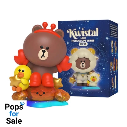 Line Friends Kwistal Blind Box Horoscope Series 1 Display (6)
