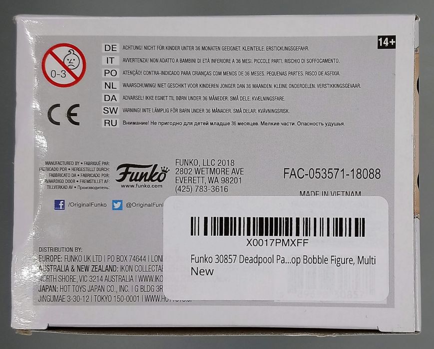 317 Negasonic Teenage Warhead - Marvel X-Men Funko POP - Box Damaged