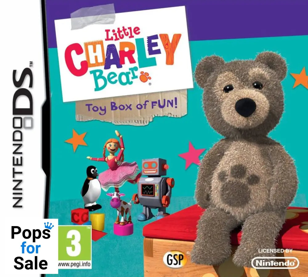 Little Charley Bear Toy Box of Fun for Nintendo DS/3DS