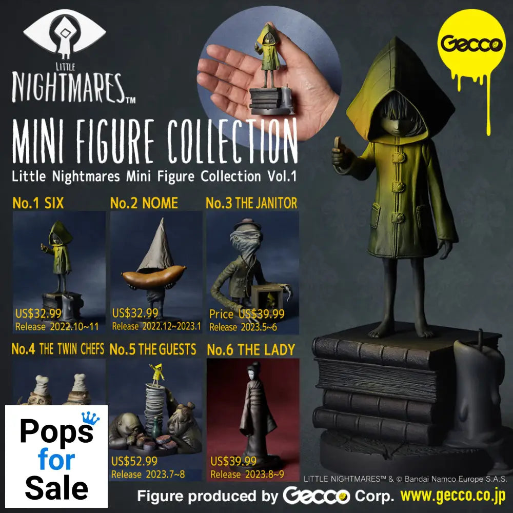 Little Nightmares Mini Figure Collection THE GUESTS Vinyl Figure
