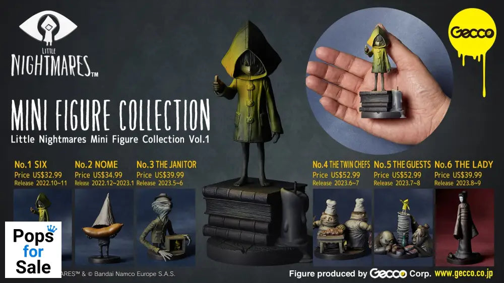 Little Nightmares Mini Figure Collection THE GUESTS Vinyl Figure