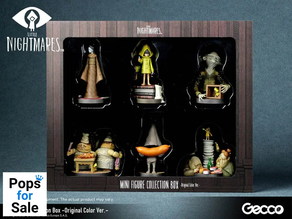 Little Nightmares PVC Mini Figures 6-Pack Original Color Ver.