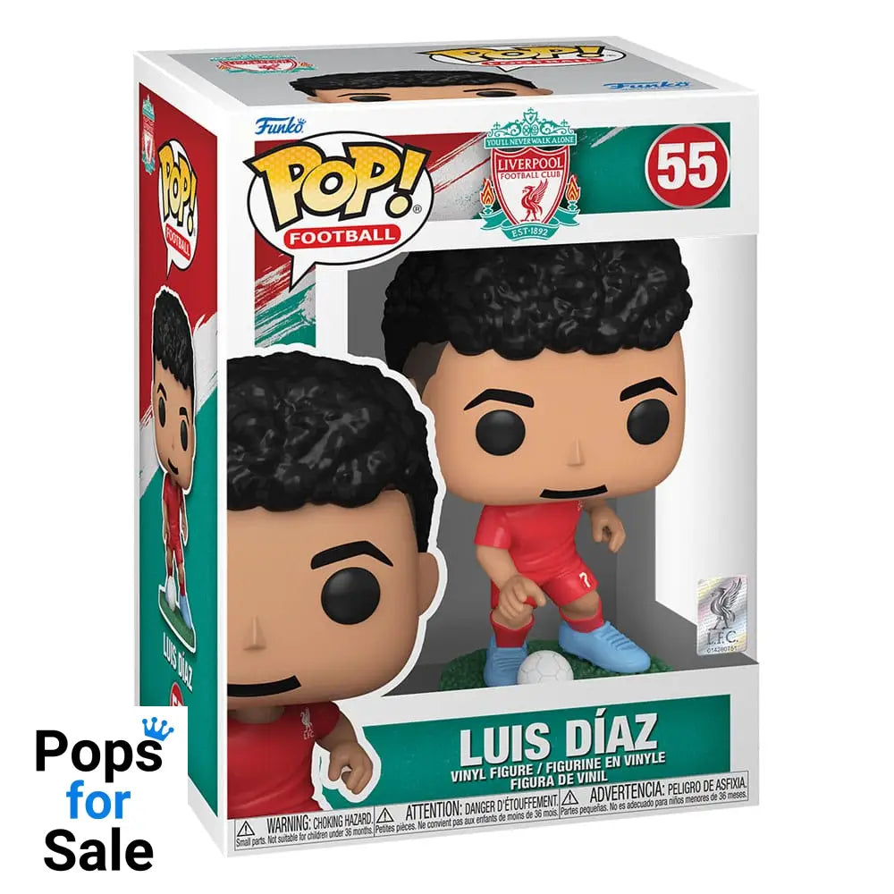 Liverpool F.C. POP! Football Vinyl Figure Luis Díaz 9 cm