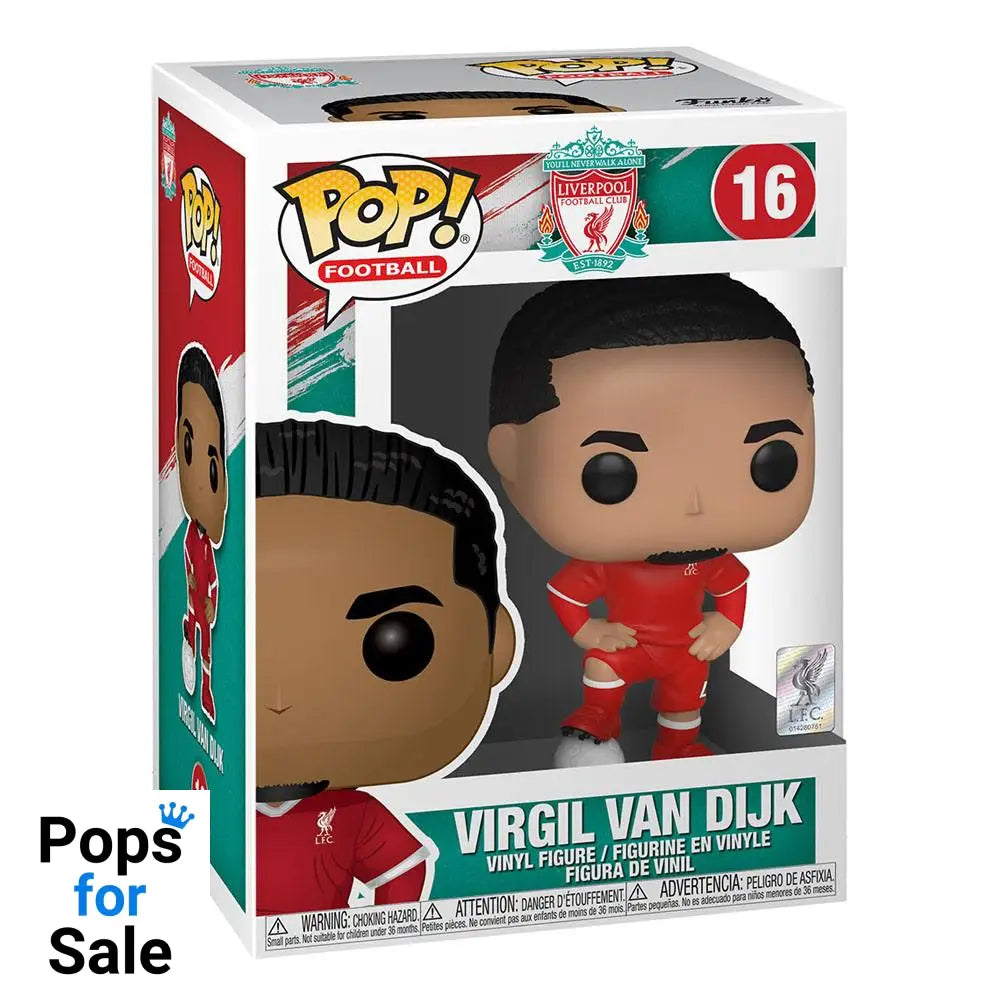 Liverpool F.C. POP! Football Vinyl Figure Virgil van Dijk 9 cm