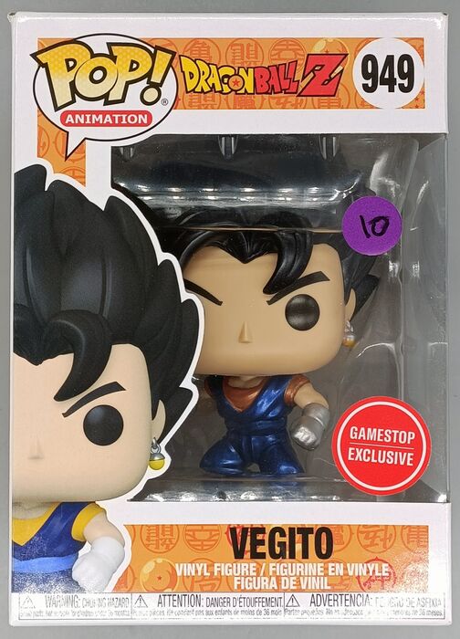 949 Vegito - Metallic - Dragon Ball Z Funko POP
