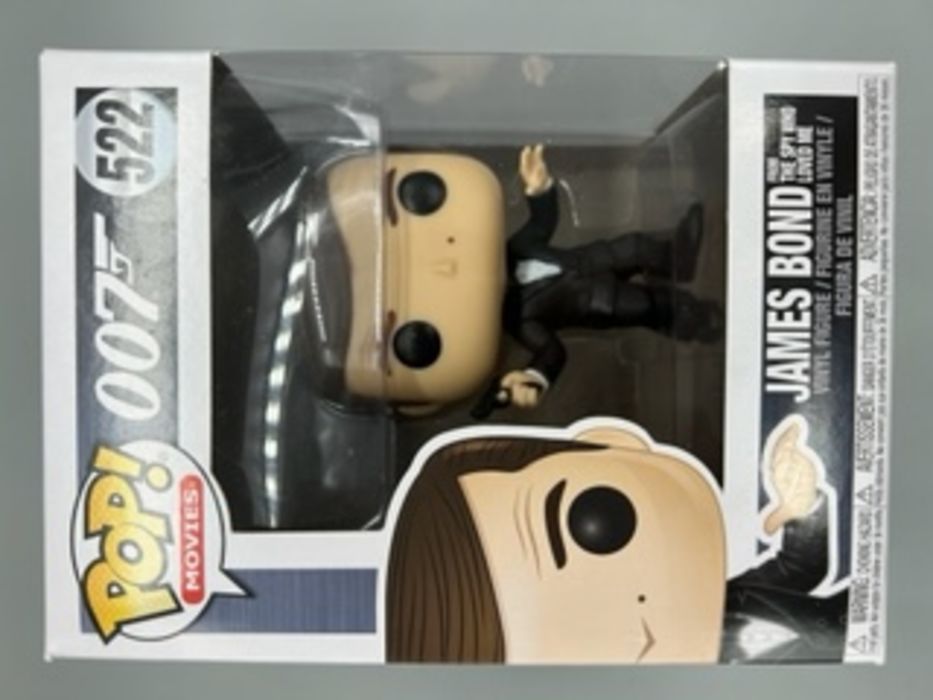#522 James Bond (Roger Moore from The Spy Who Loved Me) - Damaged Box Funko POP