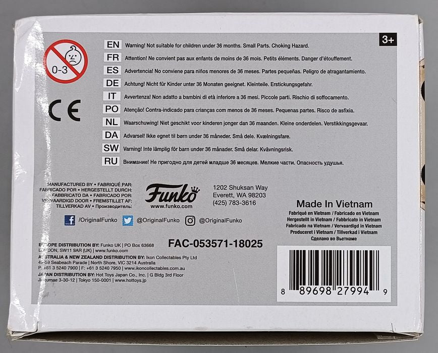 #304 Iron Man (Unmasked) - Marvel Avengers Infi - Box Damaged Funko POP
