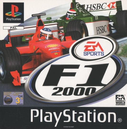 F1 2000 for Sony Playstation 1 - [Just Disc]
