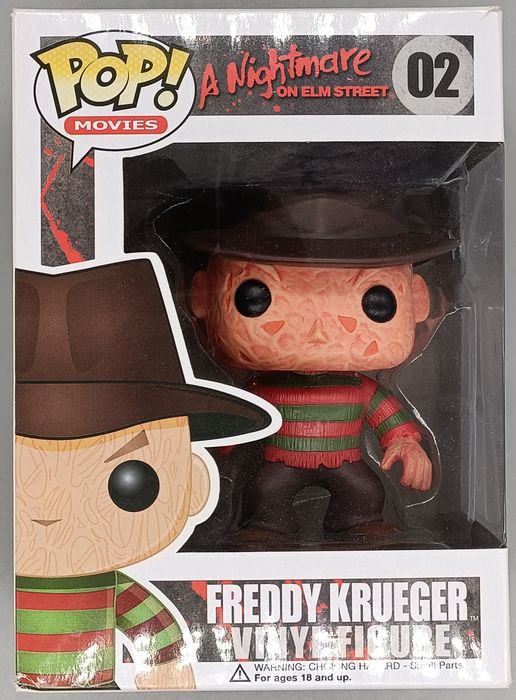 02 Freddy Krueger - Nightmare On Elm Street - Funko POP - Box Damaged