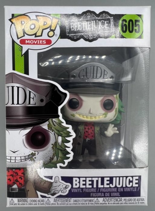 605 Beetlejuice (Guide Hat) - Beetlejuice - Horror - Box Damaged Funko POP
