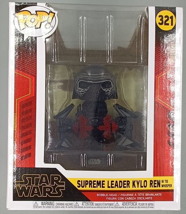 #321 Supreme Leader Kylo Ren (TIE Whisper) Deluxe Sta Box Damaged Funko POP
