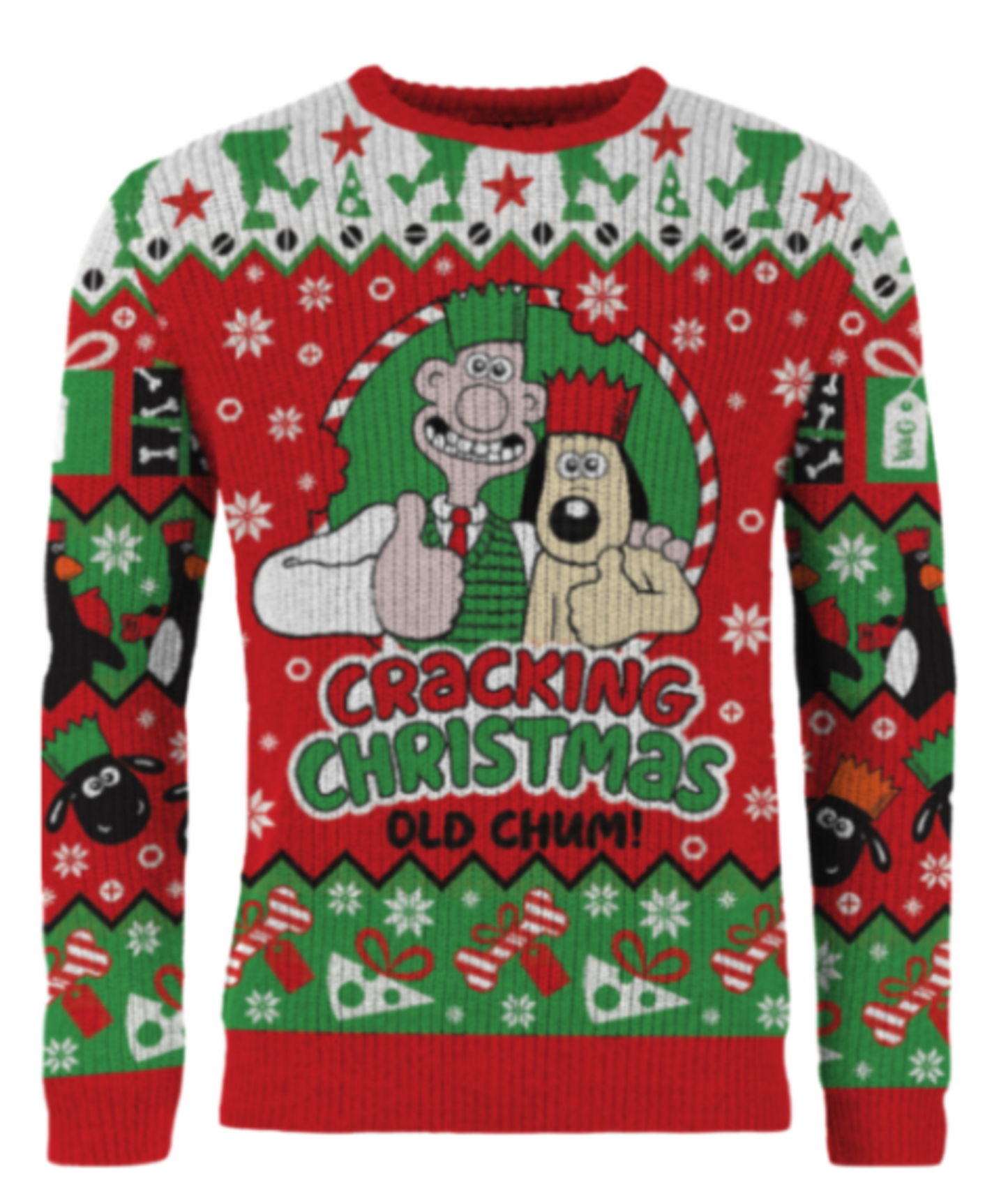 Wallace & Gromit: 2025 Christmas Jumper (Size: M)