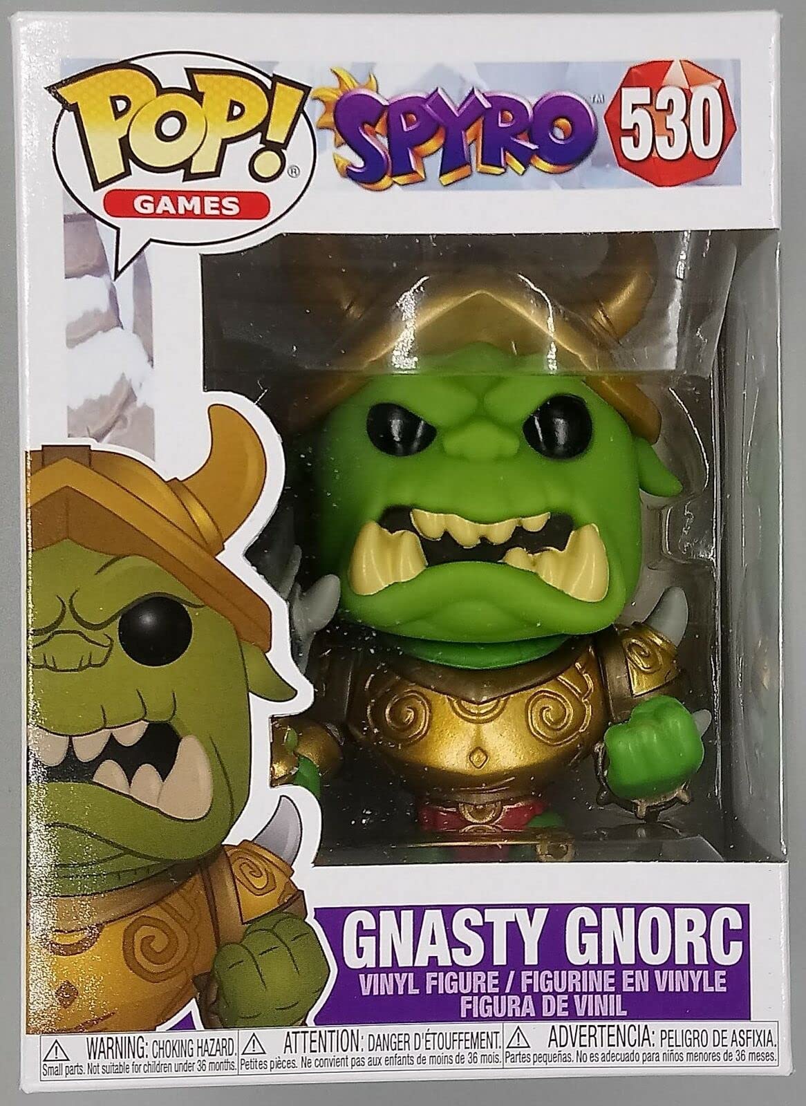 530 Gnasty Gnorc - Spyro The Dragon - Funko POP - Box Damaged
