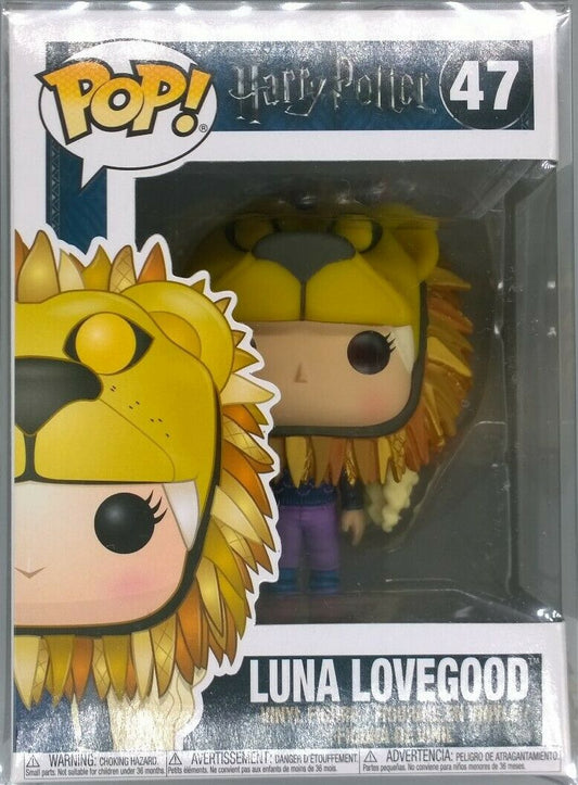 47 Luna Lovegood (w/ Lion Hat) - Harry Potter Funko POP