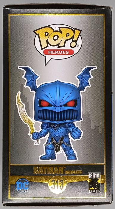 313 Batman (Merciless) - Metallic - DC Funko POP