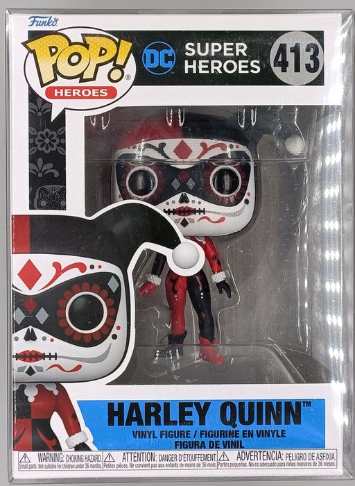 413 Harley Quinn - DC Super Heroes - Dia De Los Funko POP