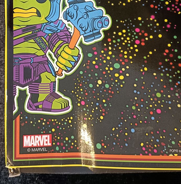 907 Hulk (Blacklight) - 10 Inch - Marvel Thor - Funko POP - Box Damaged
