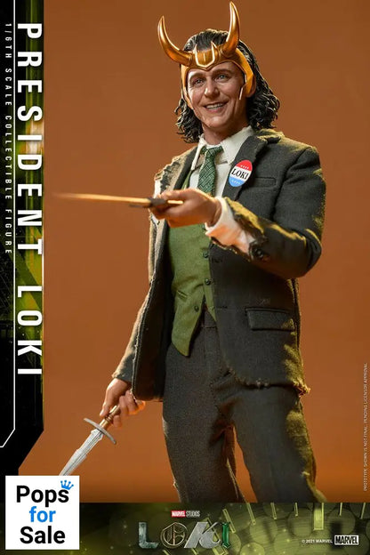 Loki Action Figure 1/6 President Loki 31 cm