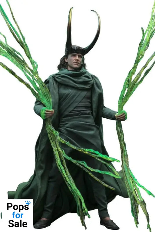 Loki DX Action Figure 1/6 God Loki Artisan Edition Hot Toys Exclusive 31 cm