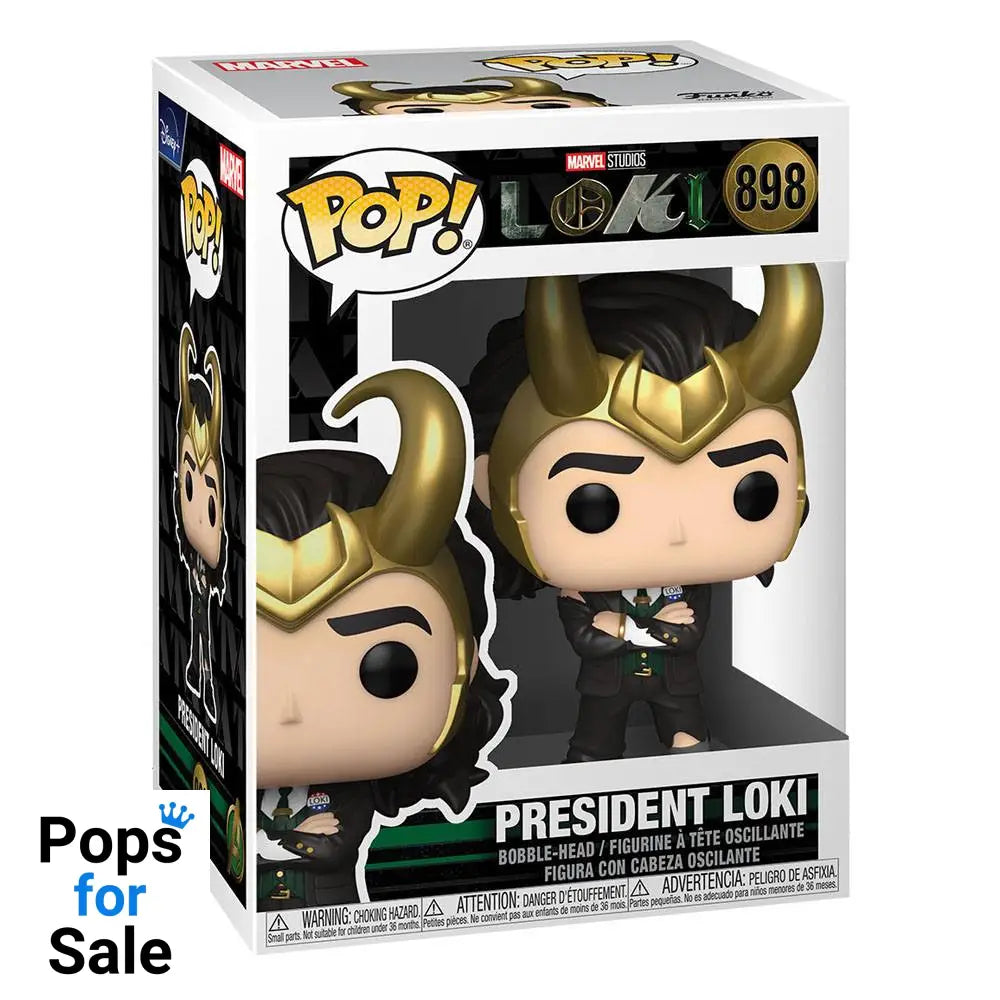 Loki POP! Vinyl Figure President Loki 9 cm