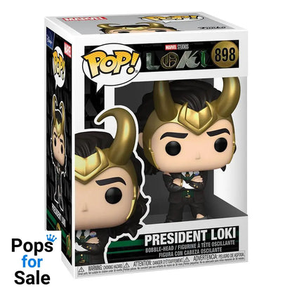 Loki POP! Vinyl Figure President Loki 9 cm